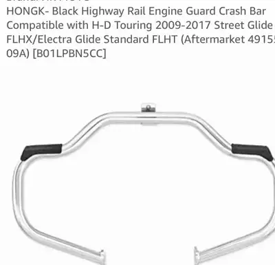 Moustache crash bar brand new in box. My mistake is your gain. I ordered the wrong bar and to return...