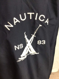Nautica size XL jacket with hood water resistant 