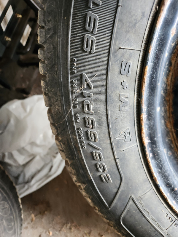 Used snow tires Tires & Rims Barrie Kijiji