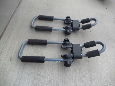 Sport Rack kayak roof carrier. Quick universal fit for just about any cross rail. Padded J-design. F...
