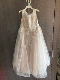 Flower girl.  Size 5. Worn once. $50
