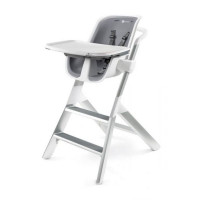 4moms Connect High Chair • White/Grey • Contemporary• Magnetic