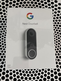 SEALED   Google Nest Wired Doorbell BNIB  █$140 BEST PRICE█