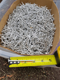 3" 10D Aluminum Nails (35 lbs total or $6/lb)