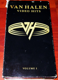 VHS Tape :: Van Halen – Video Hits Volume 1