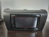 Pioneer AVR-100DVD deck with Mazda 3 dash kit and wiring harness