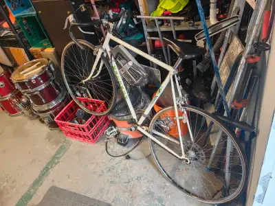 Vintage Peugeot bicycle, View more