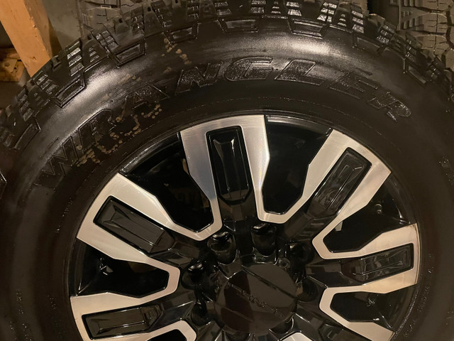 2024 GMC Sierra Denali Ultimate OEM Rims and Goodyear Tires. in Tires & Rims in Strathcona County - Image 2