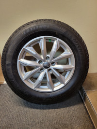 Pneus d'hiver sur jantes/Winter tires on Audi rims