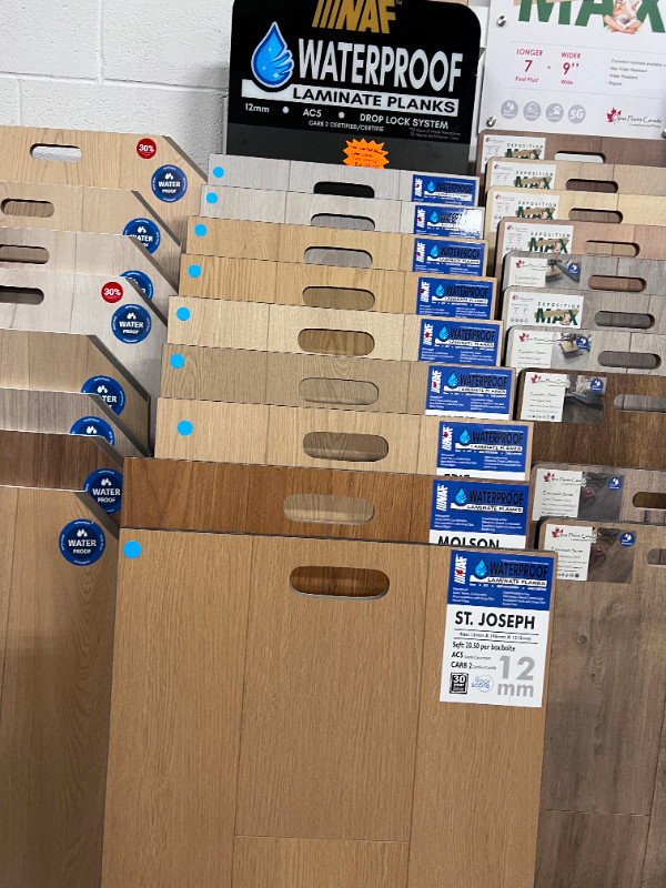 DEAL! 12MM NAF WATERPROOF LAMINATE @ SQUAREFOOT FLOORING - SALE in Floors & Walls in Mississauga / Peel Region