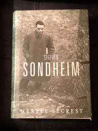  Stephen Sondheim: a life hardcover biography by Meryle Secrest