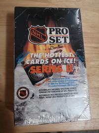 1990-91 NHL Pro Set Series 2 Hockey Cards Factory Sealed Box 