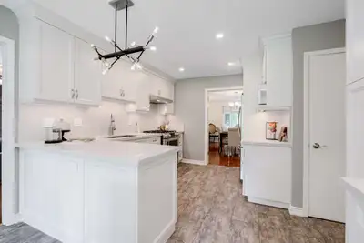 used kitchen cabinets, quarts counter top, View more