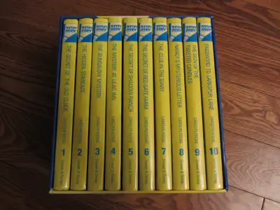 Nancy Drew Books, Set of 10, View more