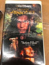 Rare to find Vtg  Disney's Squanto: A Warriors Tale (VHS, 1995)