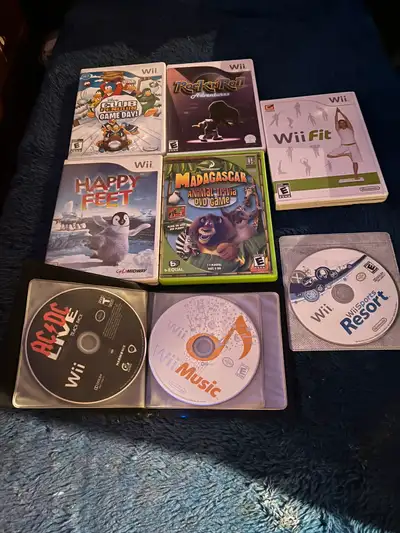 Wii games $7 each call 7806862001 Sold AC/DC & Resort