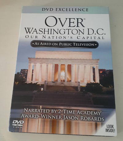 Over Washington D.C. Our Nation's Capital DVD - aired on public television in 1994 and narrated by 2...