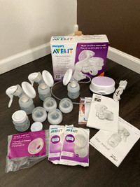 Philips Avent Single Electric & 2 manual Breast Pumps plus more