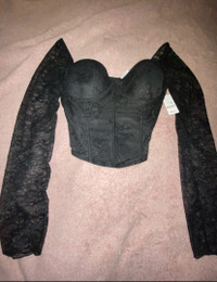 brand new corsette ardene top