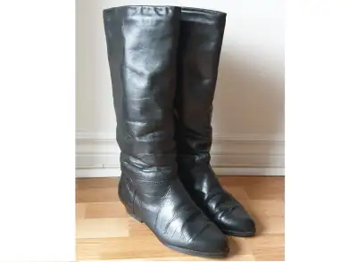 leather winter boots, View more