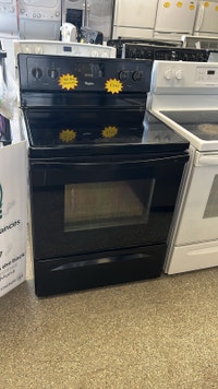 Whirlpool  30” Black Stove-Fully Tested 30-Day Warranty Kitchener / Waterloo Kitchener Area Preview