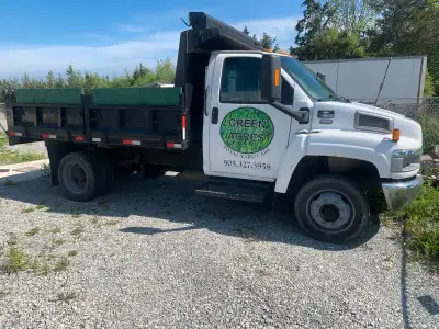2004 C4500 dump truck for sale with Duramax diesel and Allison auto transmission. Hydraulic brakes,...