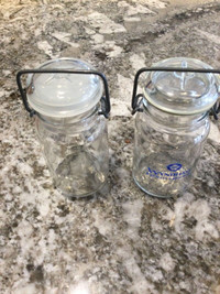 Glass  Bottles & Misc  Storage Jars