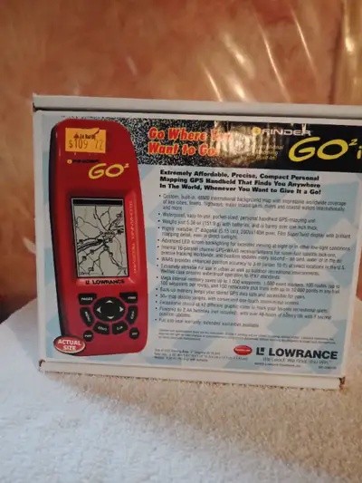 Lowrance GPS unit new, View more