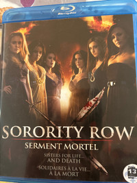 Sorority  row Blu-ray bilingue à vendre 7$