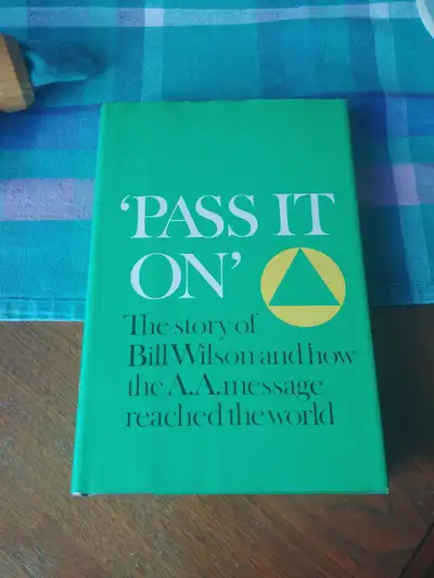 Alcoholics Anonymous Pass It On, 1st edition, 1st printing, View more
