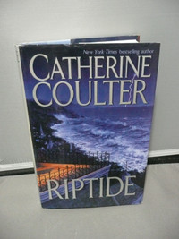 FICTION BOOKS - Catherine Coulter - Riptide (hardcover) - $3.00