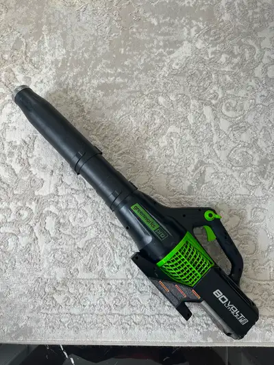 Greenworks Pro 80V cordless leaf blower 2.0 Ah battery + charger, View more