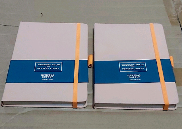 General Supply Goods Co PU Hardcover Notebook Orange. I hv 2 pcs in Other in Markham / York Region - Image 2