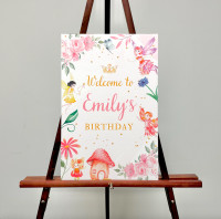 Birthday Party welcome sign | Birthday Party decor board events