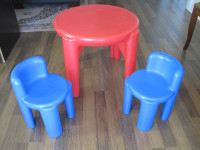 Little Tikes Table/Chairs and Step 2 Easel