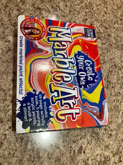 NEW! Marble Art activity station kit NEVER USED, View more