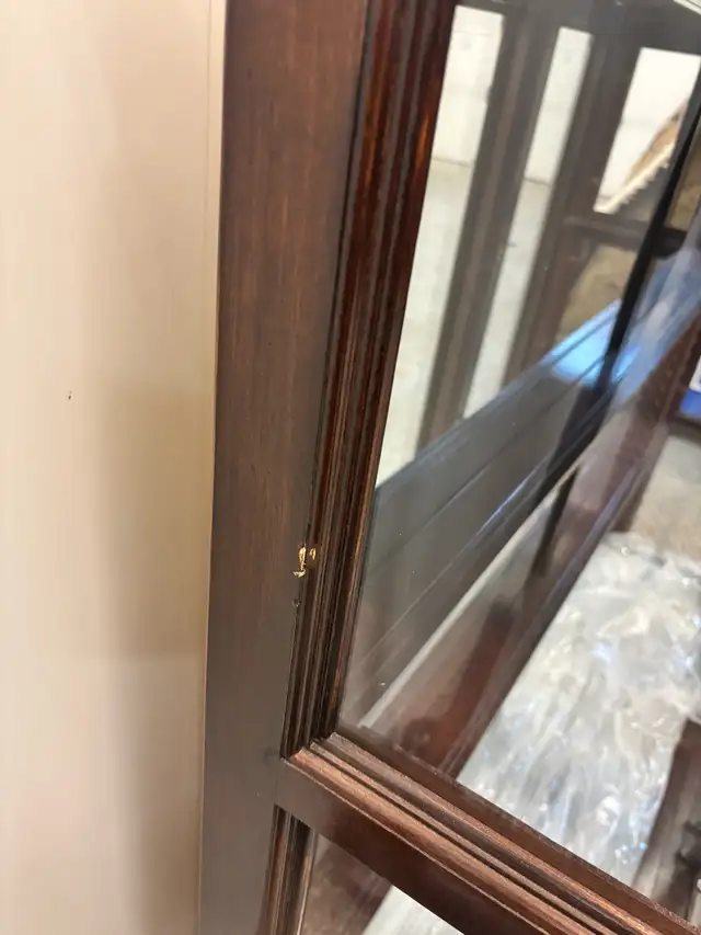 vintage Asian inspired hutch and china cabinet  in Hutches & Display Cabinets in Calgary - Image 7