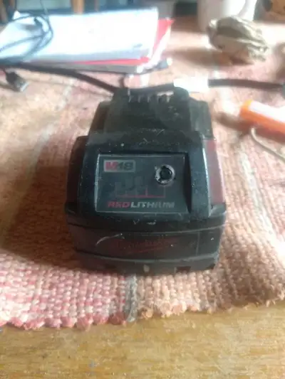18 volt Milwaukee battery, View more