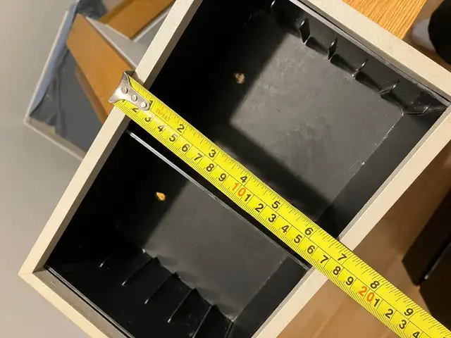 Vintage Media Storage Organizer – Wall Mount Box with Slots in Storage & Organization in Ottawa - Image 10