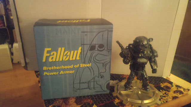 2019 Loot Crate Fallout Brotherhood of Steel Power Armour Figure