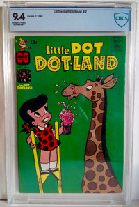 Little Dot Dotland # 7 CBCS (9.4) 1963 Harvey Comics