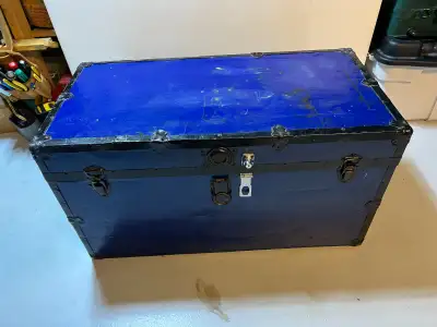 Antique Trunk For Sale $50., View more