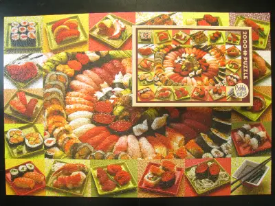 Cobble Hill Sushi Puzzle - 2000 Pieces, View more