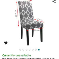 Brand new - 4 Chair Covers