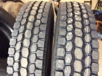 11R22.5 open shoulder drive tire