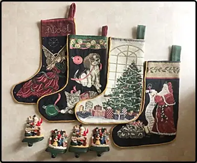Christmas Stocking & Mantle Holders $45, View more