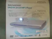 DVD PLAYER- MAGNASONIC