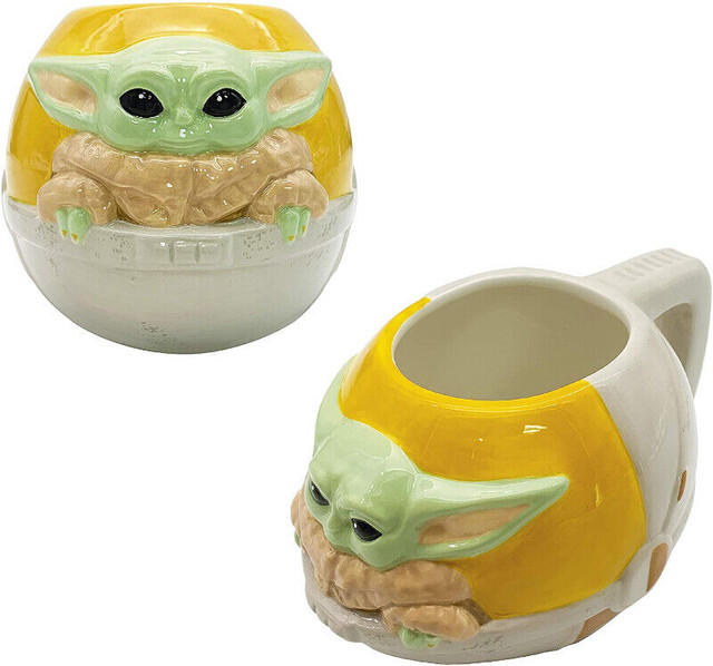 STAR WARS The Mandalorian The Child BABY YODA COFFEE MUG in Arts & Collectibles in Thunder Bay - Image 3
