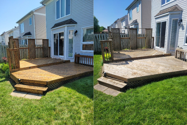 Deck Staining And Repair in Fence, Deck, Railing & Siding in Ottawa - Image 4