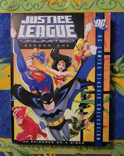 Justice League Unlimited season 1 DVD, View more